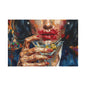 Cocktail Kiss Matte Canvas Wall Art