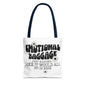 Tote Bag — "Emotional Baggage" Funny Quote Tote with Daisy Vibe
