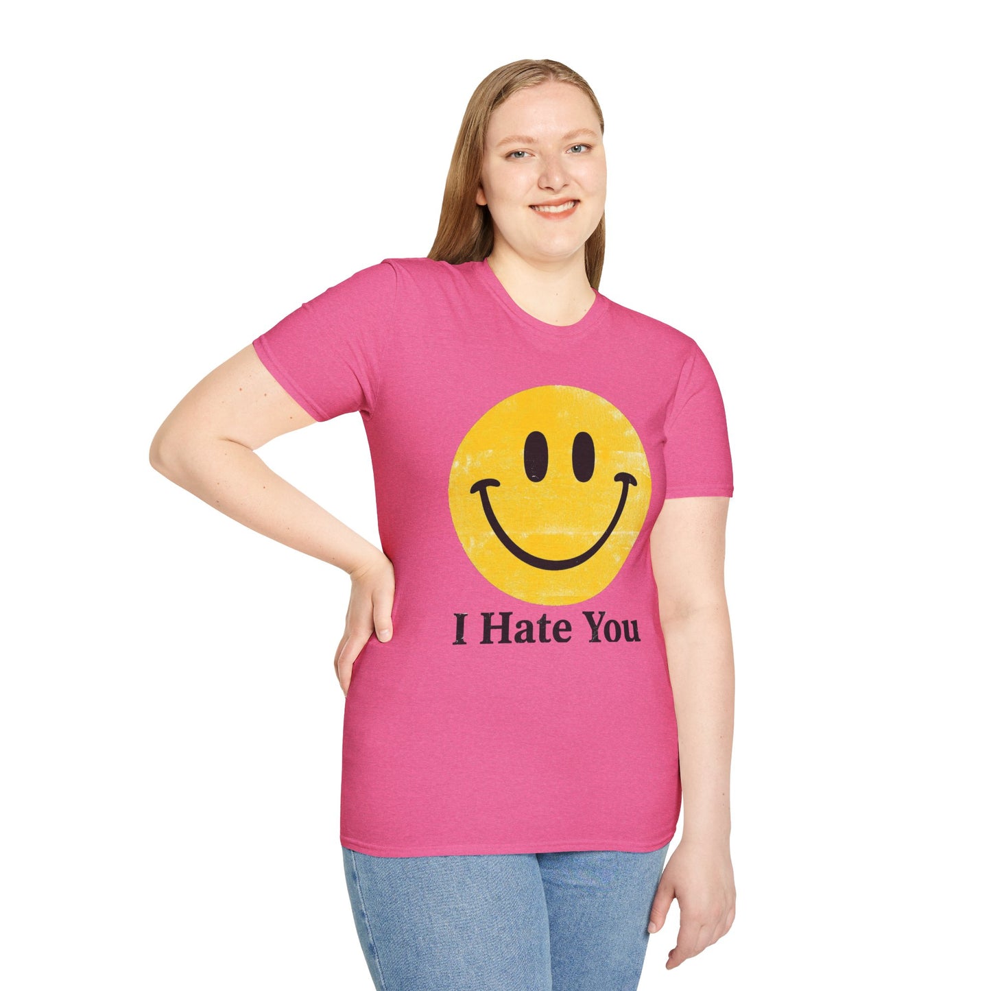 I Hate You Smiley T-Shirt