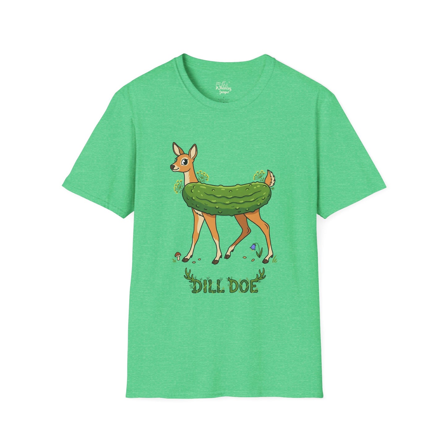 Dill Doe T-Shirt — Cute Pickle Deer Graphic Tee
