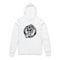 Cool Moms Club Hooded Long Sleeve Tee — Retro Skull Mama Graphic