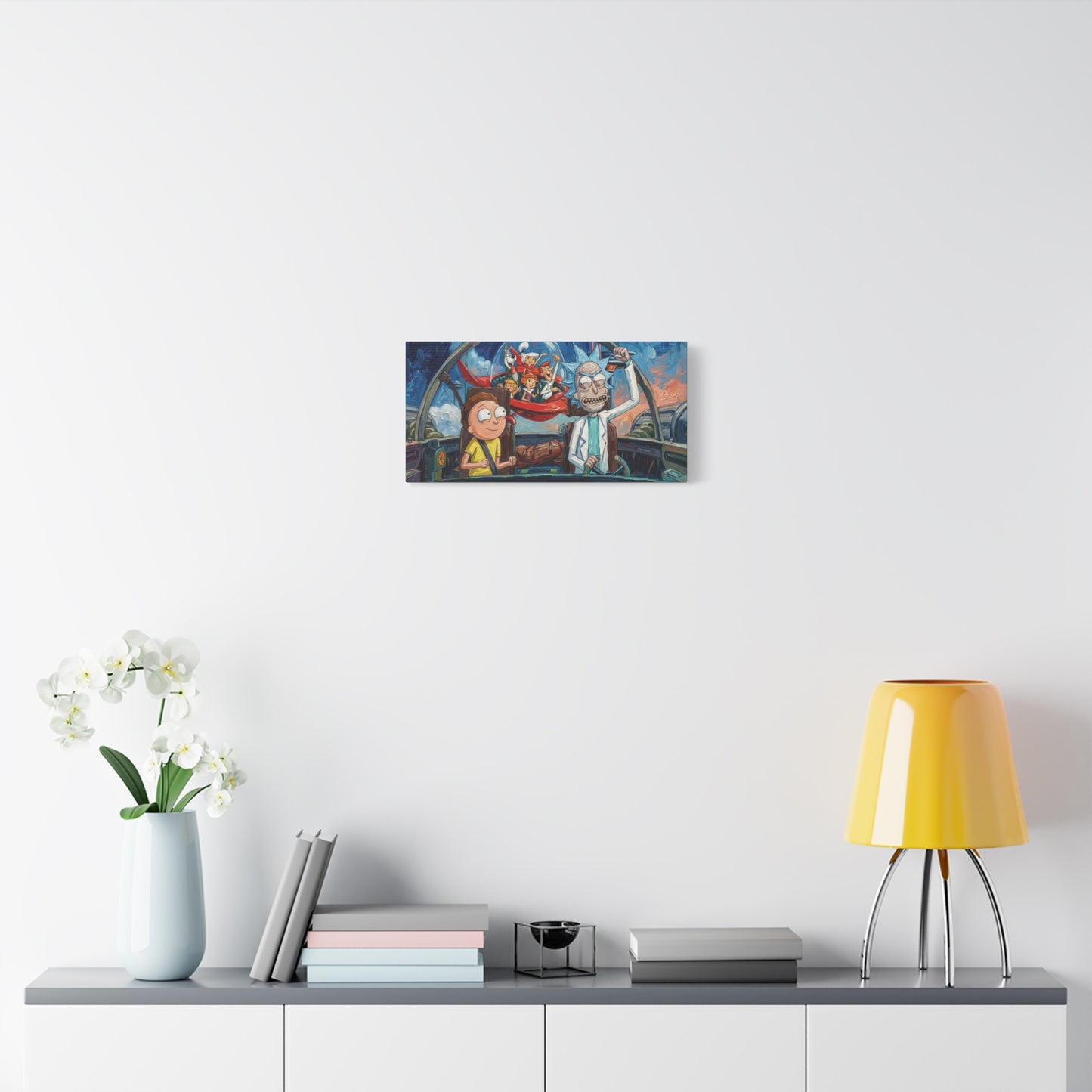 Ricks World 3 Abstract Canvas Wall Art — Matte Stretched 1.25"