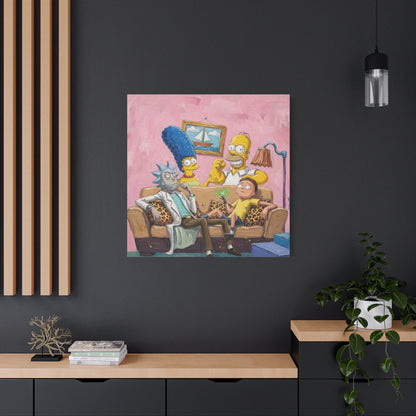 House Guest 1 Canvas Wall Art Print
