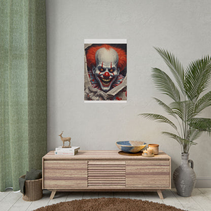 Pennywise Inspired Clown Rolled Posters