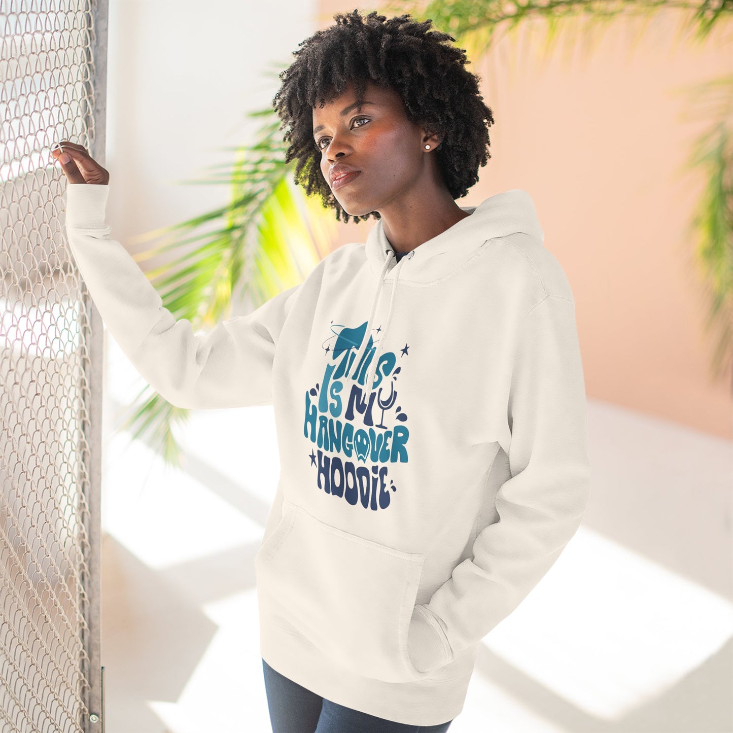 Hangover Hoodie – "This Is My Hangover Hoodie" Graphic Pullover