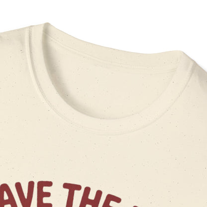 Have The Day You Deserve Raccoon T-Shirt — Positive Message Tee with Sunflowers