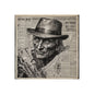 Freddy Krueger Vintage Newspaper Portrait Poster Print