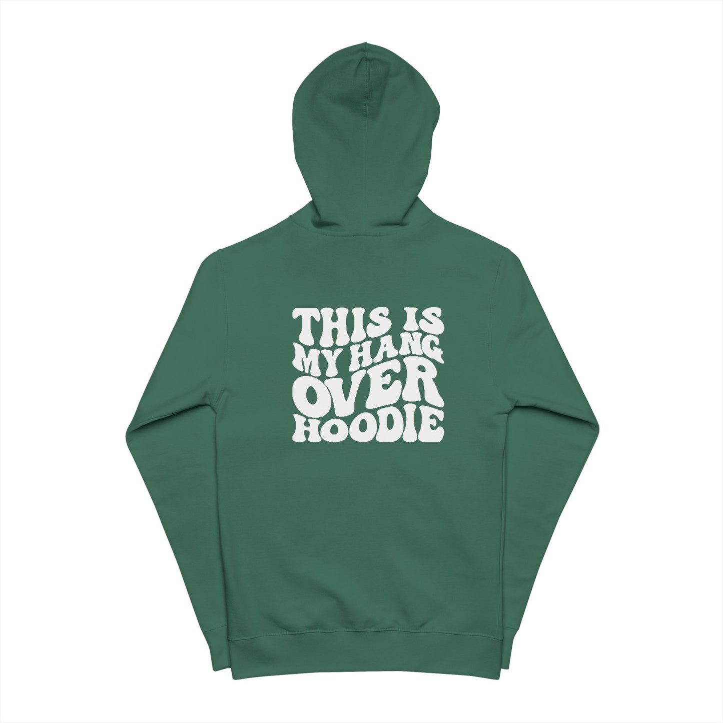 Hangover Hoodie – Funny Graphic Zip-Up Hoodie