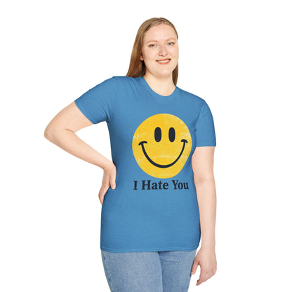 I Hate You Smiley T-Shirt