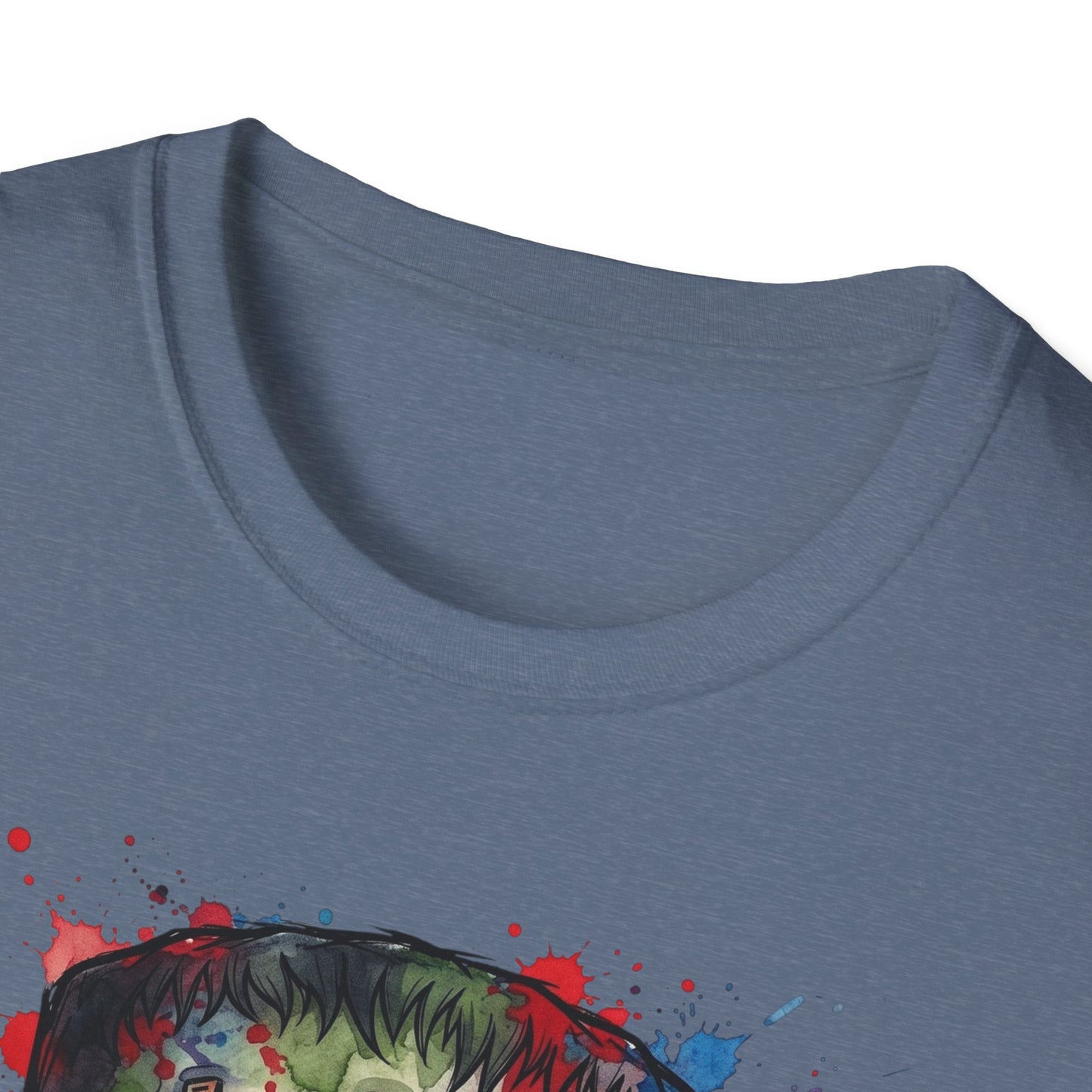 Frankenstein Watercolor Portrait T-Shirt