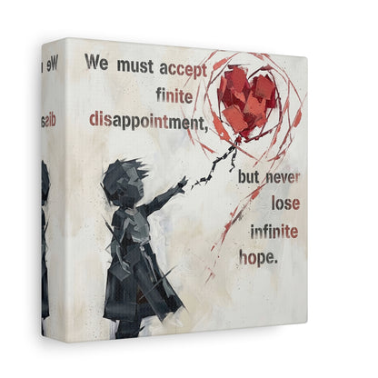 Hope Abstract Canvas Wall Art Print — Matte Stretched Canvas