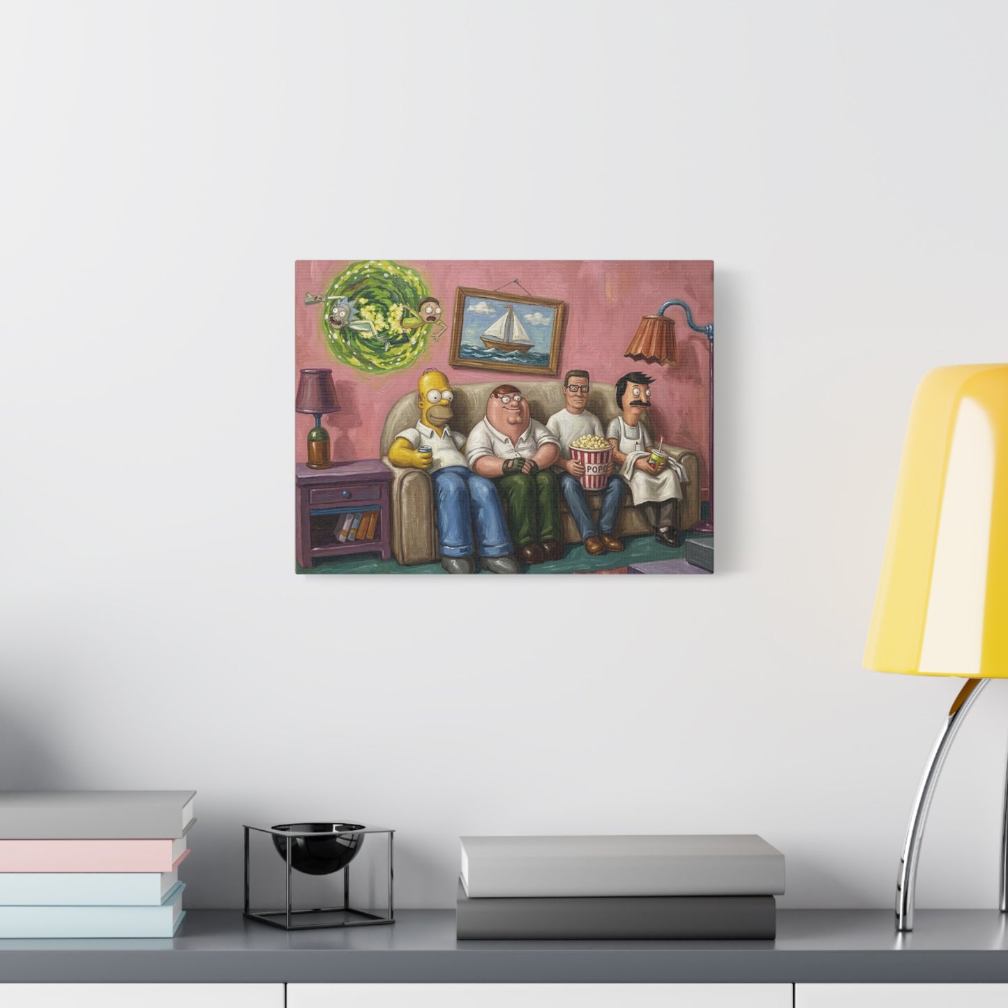 House Guest 2 Canvas Wall Art Print