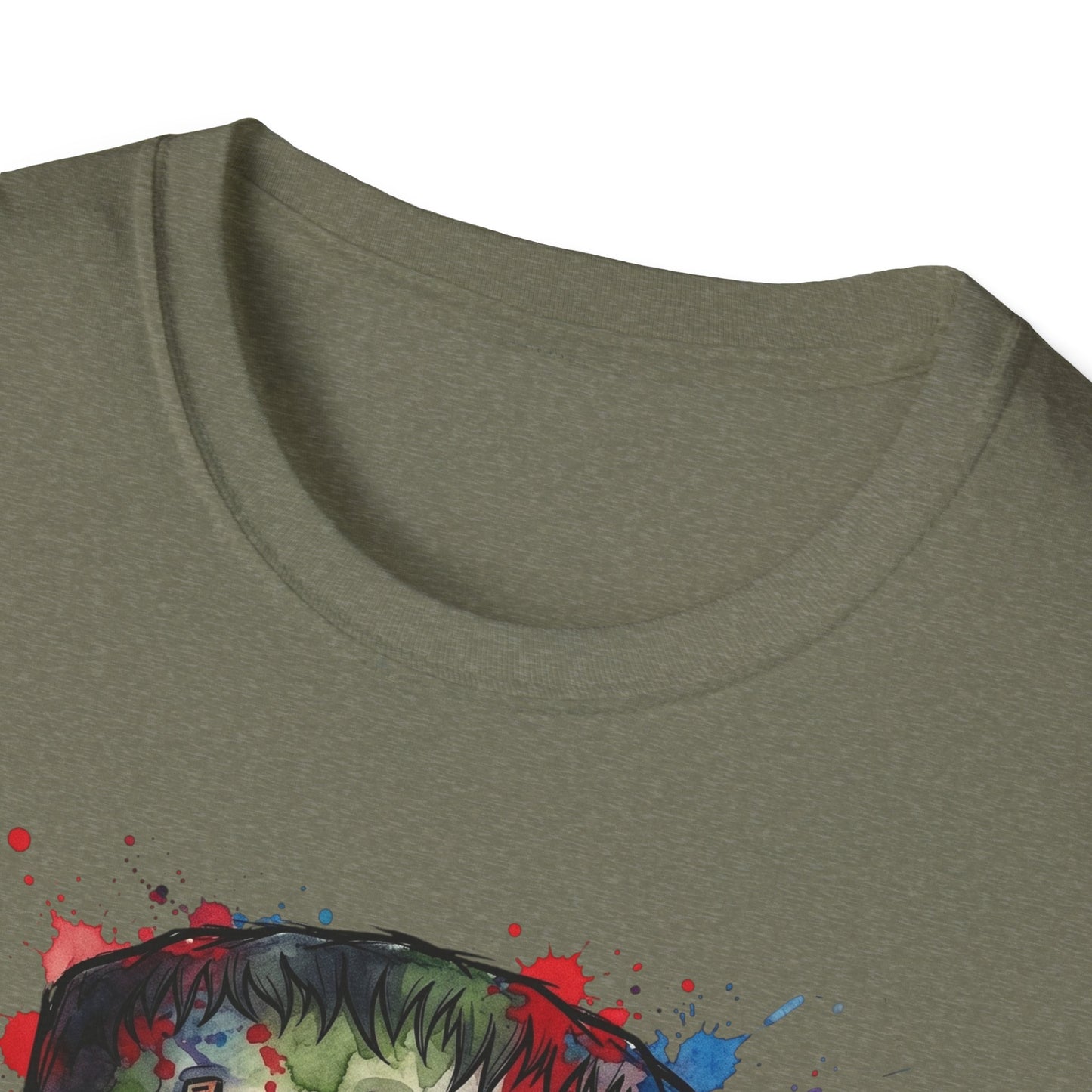 Frankenstein Watercolor Portrait T-Shirt