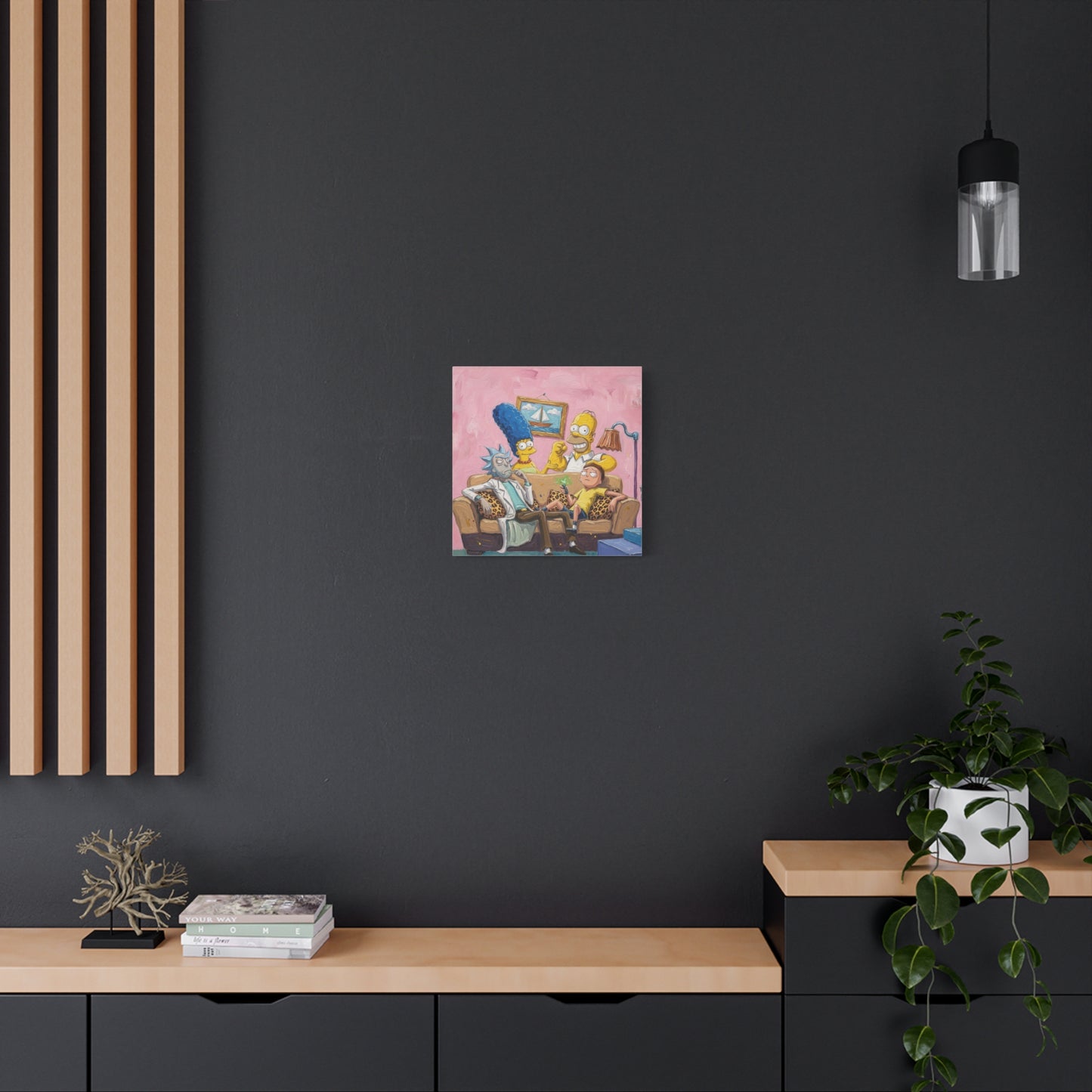 House Guest 1 Canvas Wall Art Print