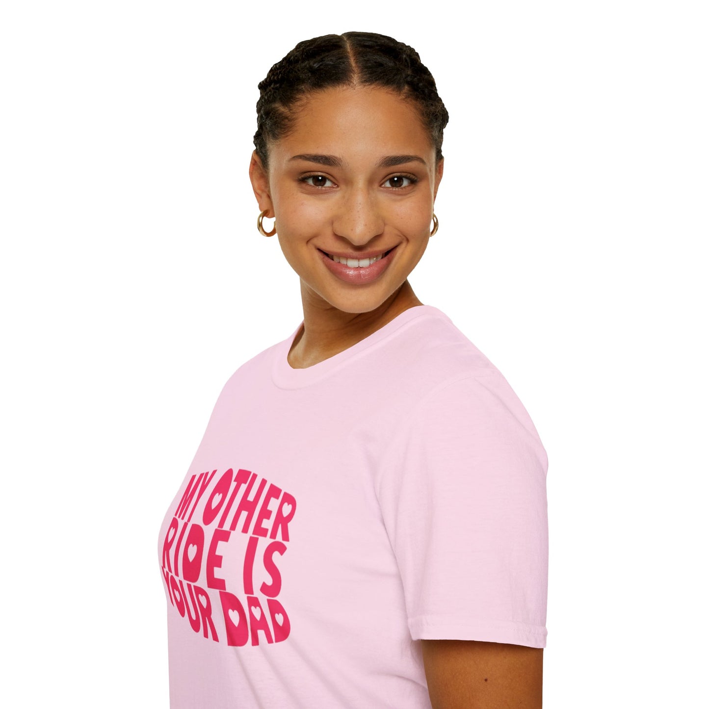 T-Shirt — "My Other Ride Is Your Dad" Funny Graphic Tee
