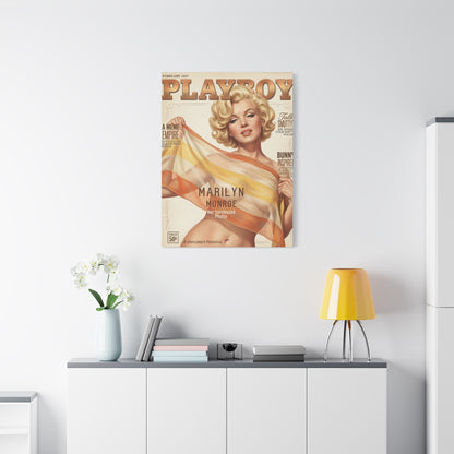 Monroe Portrait Matte Canvas Wall Art, Stretched 1.25"