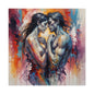 Romantic Embrace Fine Art Poster