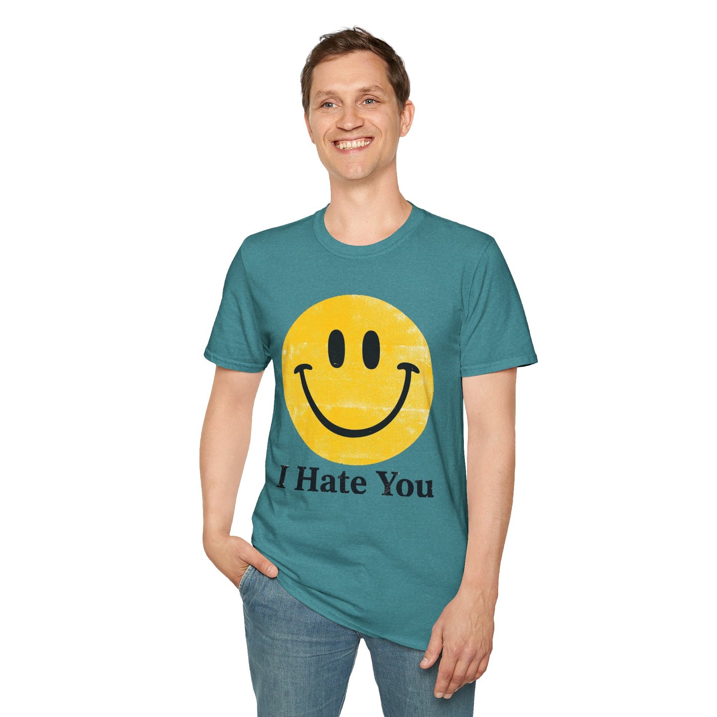 I Hate You Smiley T-Shirt