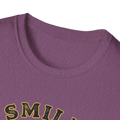 Wine Smile T-Shirt — "Smile I Found Wine" Retro Smiley Tee