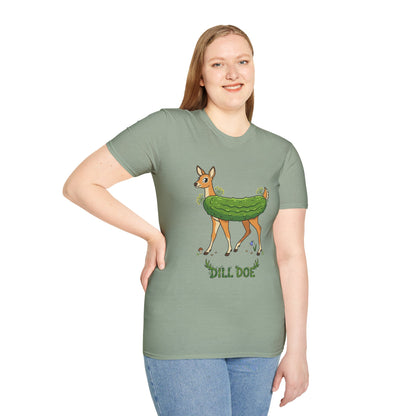 Dill Doe T-Shirt — Cute Pickle Deer Graphic Tee
