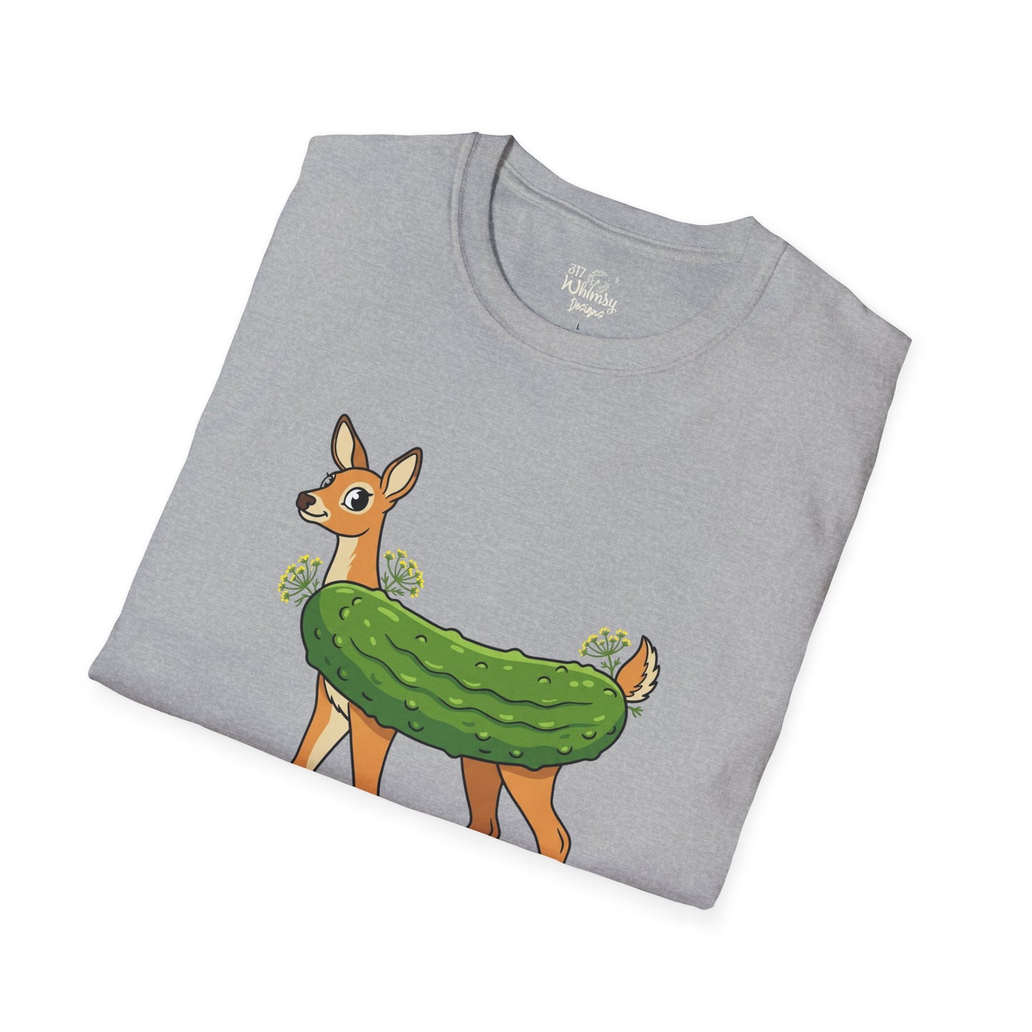 Dill Doe T-Shirt — Cute Pickle Deer Graphic Tee