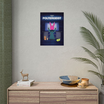 Poltergeist Burger Movie Poster - Rolled Horror Poster