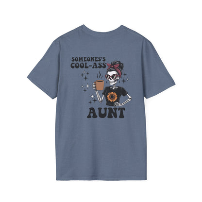 Cool Aunt Club T-Shirt — "Someone's Cool-Ass Aunt" Graphic Tee