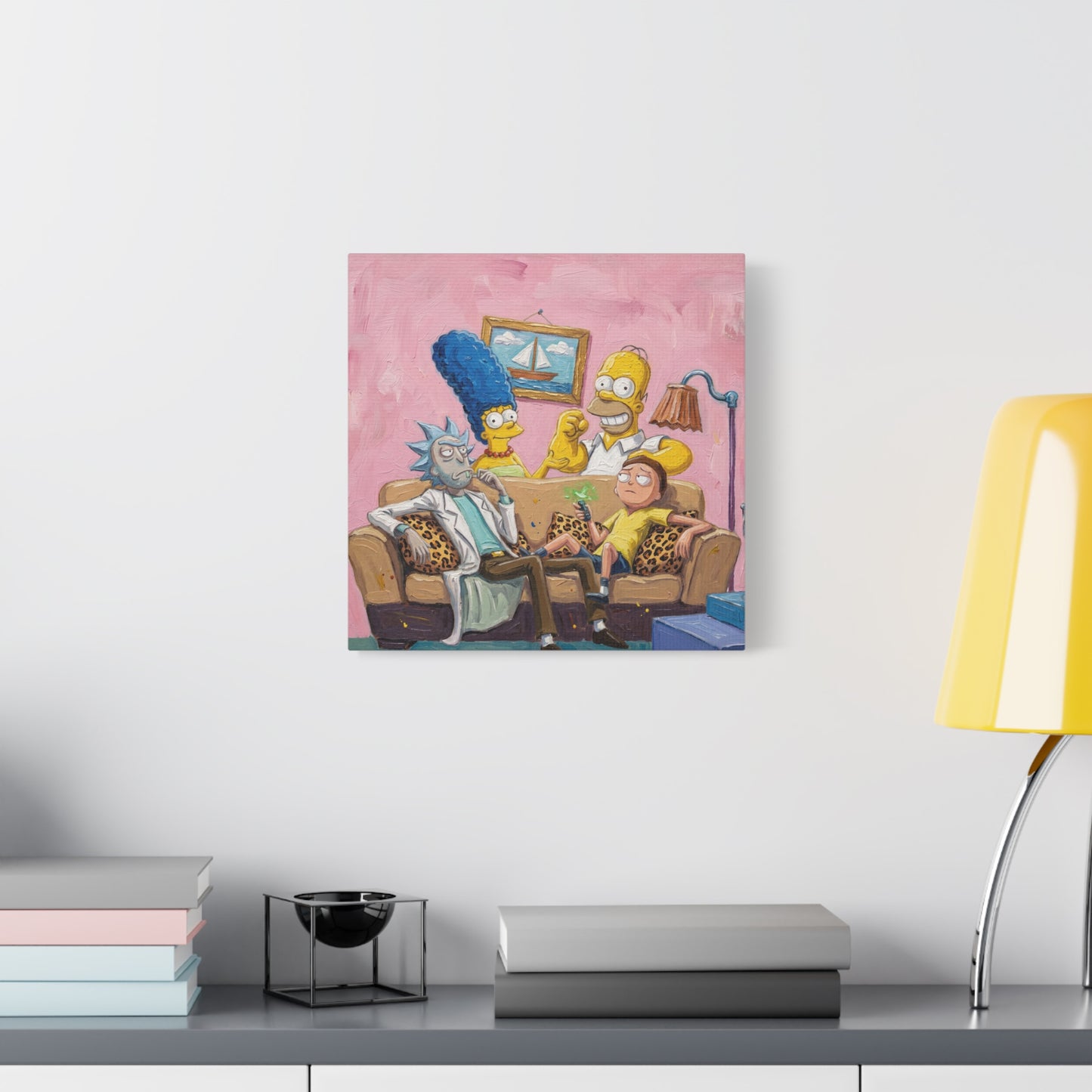 House Guest 1 Canvas Wall Art Print