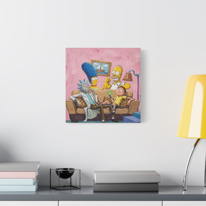 House Guest 1 Canvas Wall Art Print