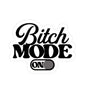 Bitch Mode On Kiss-Cut Sticker — Bold Black Script Laptop Decal