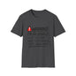Warning I’m An Asshole T-Shirt – Funny Sarcastic Graphic Tee