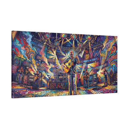 DMB "Dave" Concert Canvas Art — Matte Stretched Canvas Print