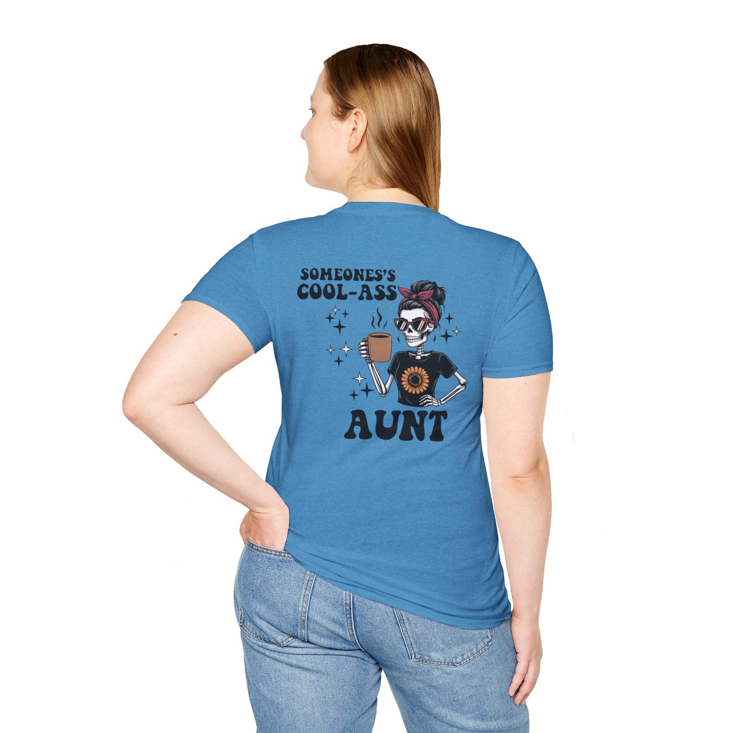 Cool Aunt Club T-Shirt — "Someone's Cool-Ass Aunt" Graphic Tee