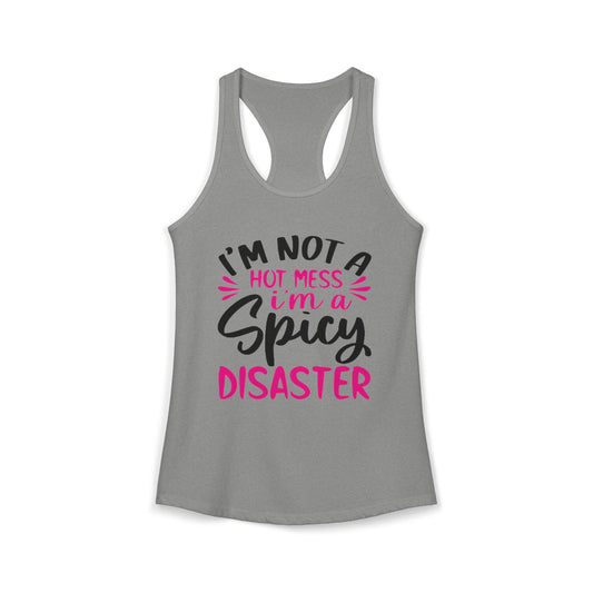 Women's Ideal "Hot Mess" Racerback Tank