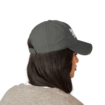 Day Drinking Squad Distressed Dad Hat — Embroidered Casual Baseball Cap