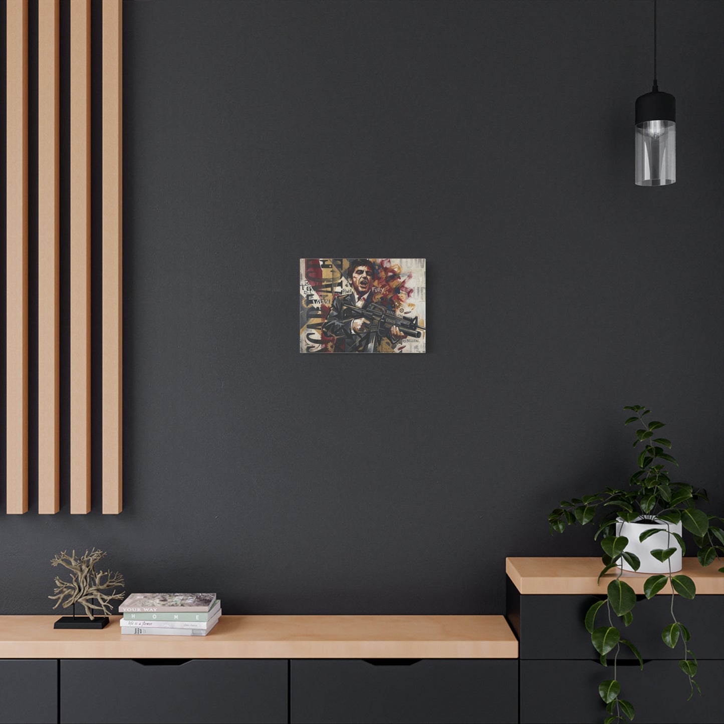 Tony's War Canvas Wall Art Print