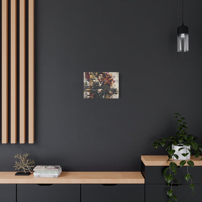 Tony's War Canvas Wall Art Print
