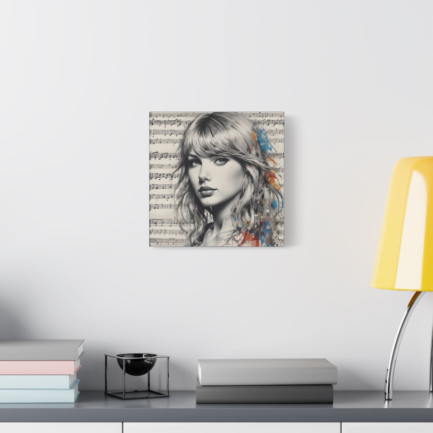Swift Inspired - Portrait Music Canvas
