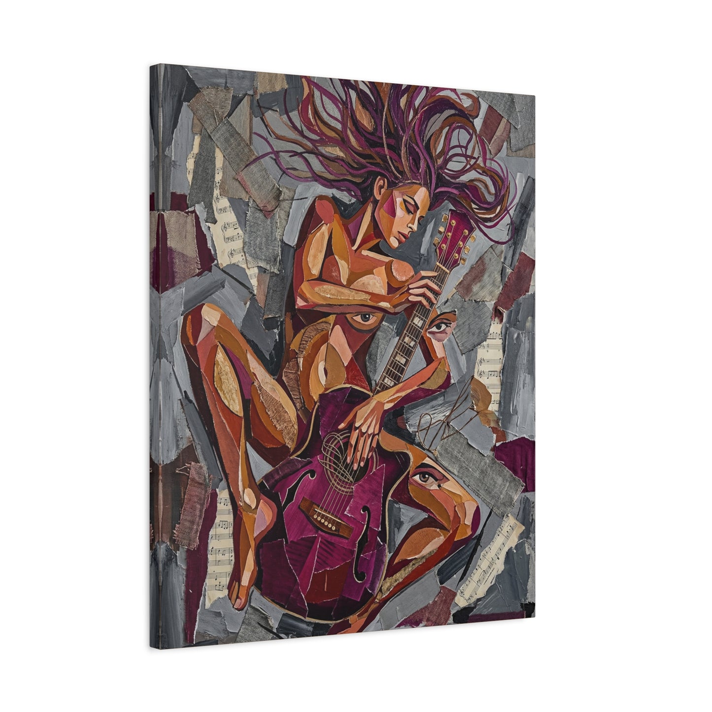 Lady Rock Canvas Art — Matte Stretched Canvas Print