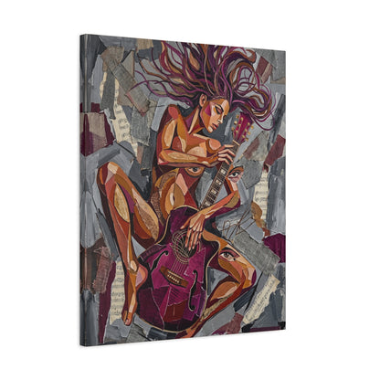 Lady Rock Canvas Art — Matte Stretched Canvas Print