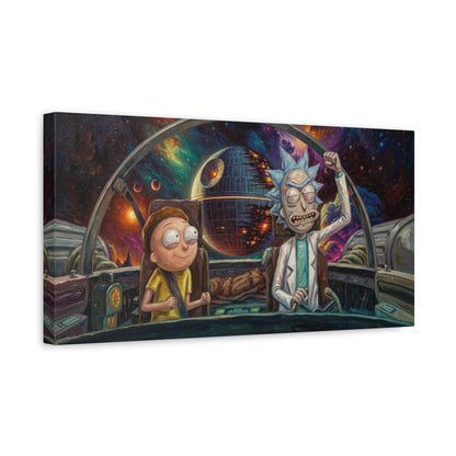 Ricks World 2 Abstract Canvas Wall Art — Matte Stretched 1.25"