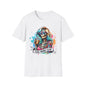 Cool Moms Club Skull T-Shirt — Colorful Day of the Dead Mom Graphic Tee