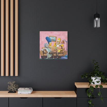 House Guest 1 Canvas Wall Art Print
