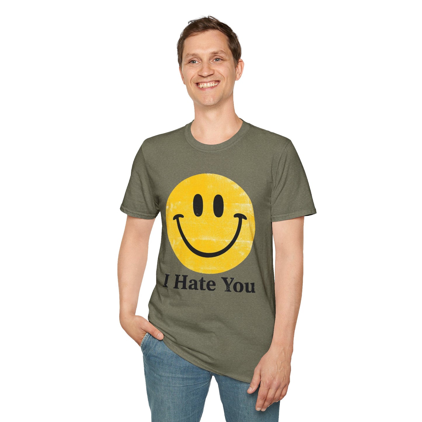 I Hate You Smiley T-Shirt