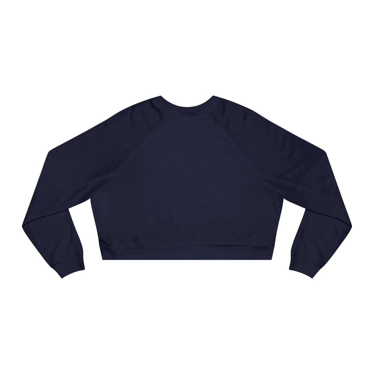 Cropped Pullover — "Wine Is Cheaper Than Therapy" Women’s Crop Sweatshirt