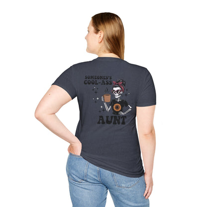 Cool Aunt Club T-Shirt — "Someone's Cool-Ass Aunt" Graphic Tee