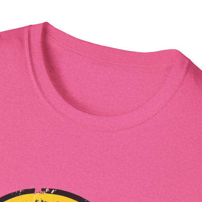 Smokin' Cool Emoji T-Shirt — Retro Grinning Face with Sunglasses & Cigar