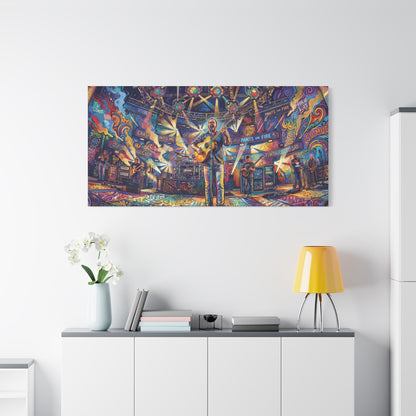 DMB "Dave" Concert Canvas Art — Matte Stretched Canvas Print