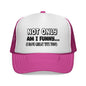 Trucker Cap — "Not Only Am I Funny... (I Have Great Tits Too)" Novelty Mesh Hat