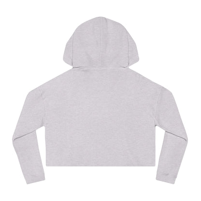 Cropped Hoodie — "Bitch Mode On" Graphic Crop Hooded Sweatshirt